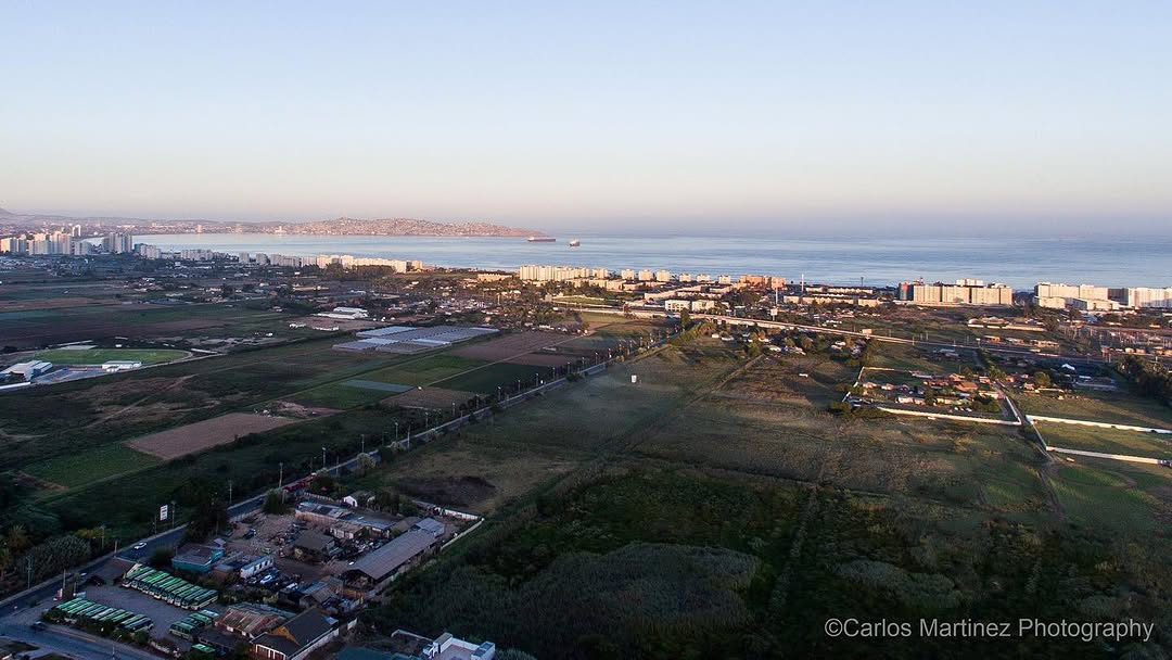 Vista a&eacute;rea con drone de Coquimbo, Regi&oacute;n de Coquimbo